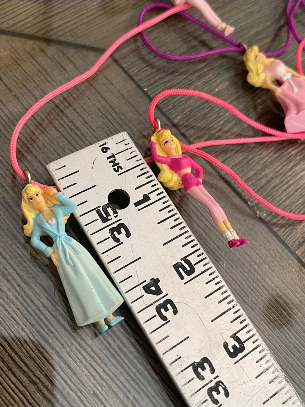 Tara Toys Barbie Party Favors 2000 Figurine Pendants or Necklaces Birthday